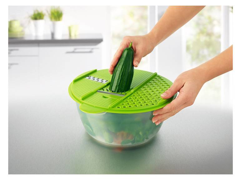 GOURMETmaxx 3-in-1-Salat-Set, 9-teilig Heißer Verkauf