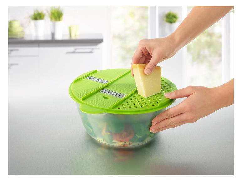 GOURMETmaxx 3-in-1-Salat-Set, 9-teilig Heißer Verkauf