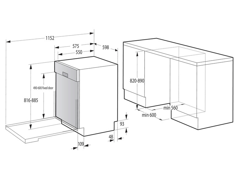 gorenje Geschirrspüler »GI642E90«, 13 Maßgedecke JETZT KAUFEN