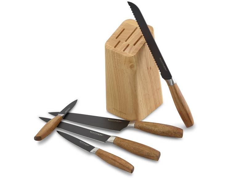ECHTWERK Messerblock Set Classic - Black Edition, 6tlg