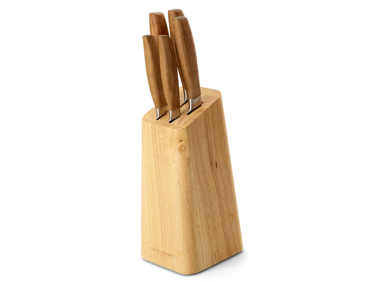 ECHTWERK Messerblock Set Classic - Black Edition, 6tlg Speichern exportieren