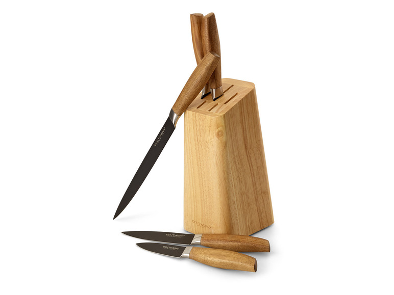 ECHTWERK Messerblock Set Classic - Black Edition, 6tlg Speichern exportieren