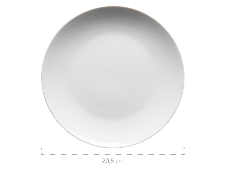 MÄSER Serie Barca, Frühstücks-Geschirr für 6 Personen, 18-tlg. Set, Porzellan Black Friday
