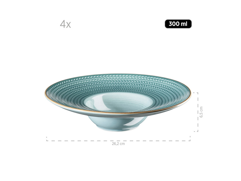 MÄSER Pastateller-Set »Prospero«, 4 Stück, handbemalt Muttertagsangebot
