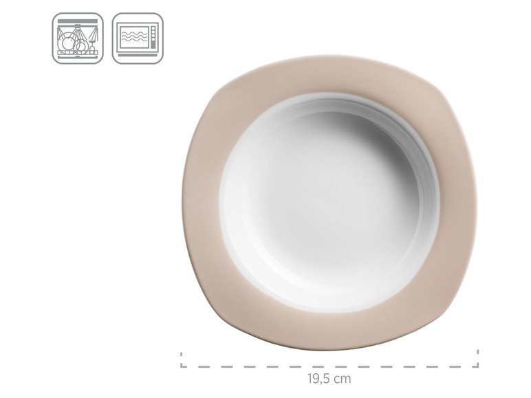 MÄSER Geschirr-Set »Nela«, beige/braun/weiß, 30-teilig Wochenangebot