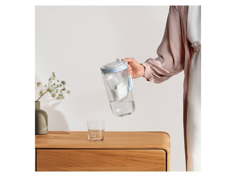 BRITA Glas hellblau inkl. 1x MAXTRA PRO ALL-IN-1 Filterkartusche Letzte 2 Tage