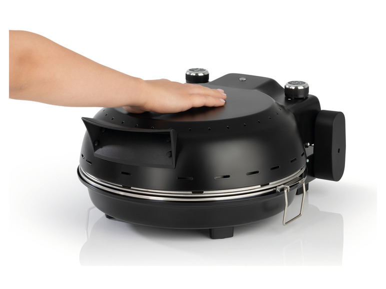 RACHS KOCHWERK Pizza Maker mit Temperatureinstellung, 1800W Letzter Tag