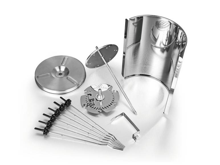 RACHS KOCHWERK Dönergrill 1400 W schwarz Clearance-Verkauf