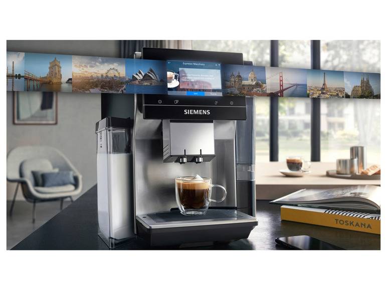 Siemens Kaffeevollautomat 'Slow Brew' »TQ717D03« Speichern exportieren