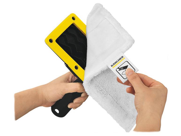 Kärcher Dampfreiniger »KST 2 Upright EasyFix«, mit Stoffbezügen Fabrikverkauf