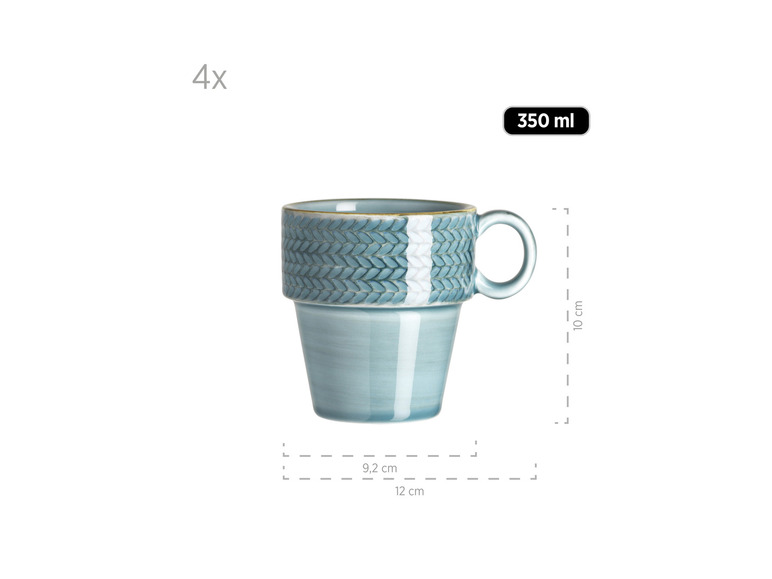 MÄSER Kaffeetassen-Set »Prospero«, 4 Stück, handbemalt Günstig kaufen