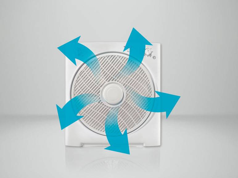 SILVERCREST® Box-Ventilator »SBV 50 C1«, 4 Stufen, 50 W Versandkostenfrei