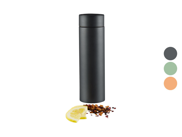 ERNESTO® Trinkflasche mit LED-Touchscreen, 450 ml Saisonschlussverkauf