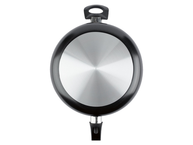 ERNESTO® Sauteuse »Alu Noir« 28 cm mit Gegengriff und Glasdeckel Zeitlich begrenztes Angebot