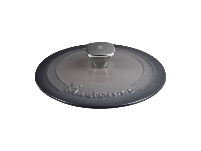 Masterpro Kasserolle, Gusseisen, mit Deckel, Ø 27 cm Wochenangebot