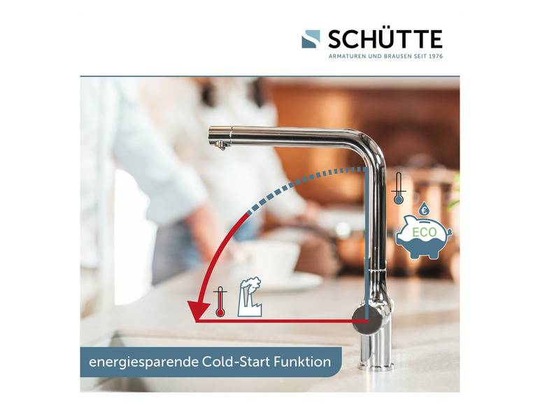 Schütte Küchenarmatur mit Filtersystem »Aquastar Pro«, mit 360° schwenkbarem Auslauf JETZT KAUFEN