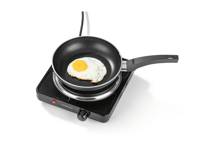GOURMETmaxx Einzelkochplatte 1500 W schwarz Letzte 2 Tage