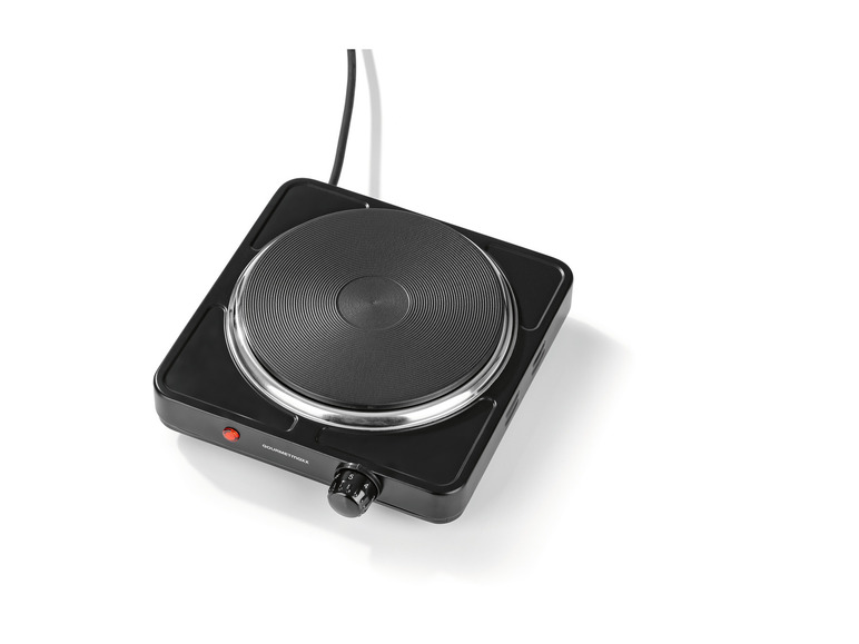GOURMETmaxx Einzelkochplatte 1500 W schwarz Letzte 2 Tage