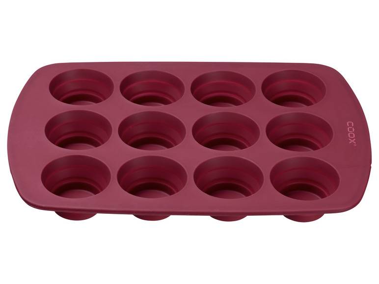 Coox Silikon-Muffinform + ERNESTO® Messbecher-Set, 2-teilig Nur für heute