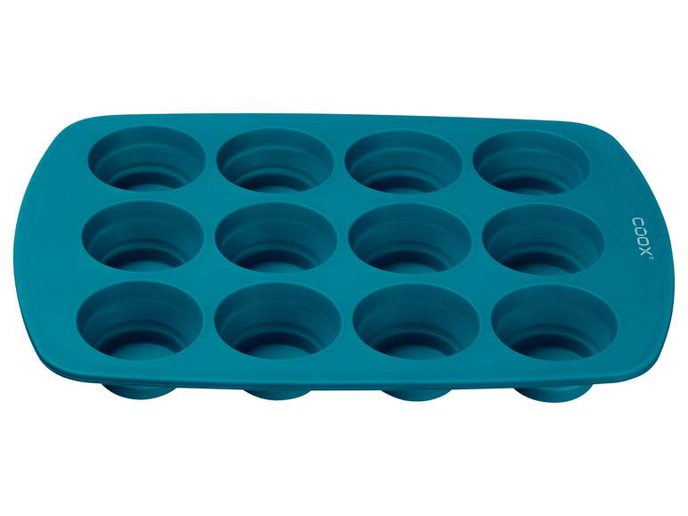 Coox Silikon-Muffinform + ERNESTO® Messbecher-Set, 2-teilig Sonderangebot der Fabrik