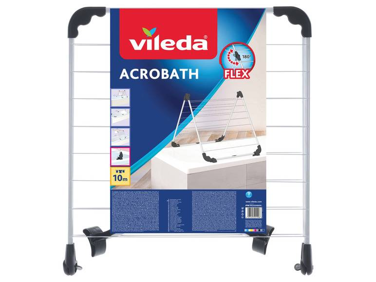 Vileda Badewannentrockner »Acrobath«, aus beschichtetem Stahl Super Rabatt