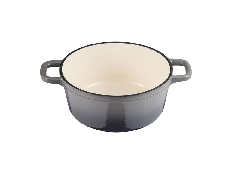 Masterpro Kasserolle, Gusseisen, mit Deckel, Ø22 cm 50% Rabatt mit kostenlosem Versand