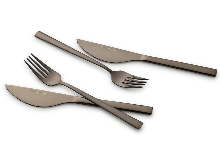ERNESTO® Pizzastein eckig + ECHTWERK Pizzabesteck Set "Bari" Kostenloser Versand international