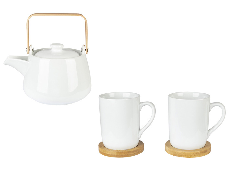 ERNESTO® Teekanne + 2er Set Tassen Exklusive Angebote