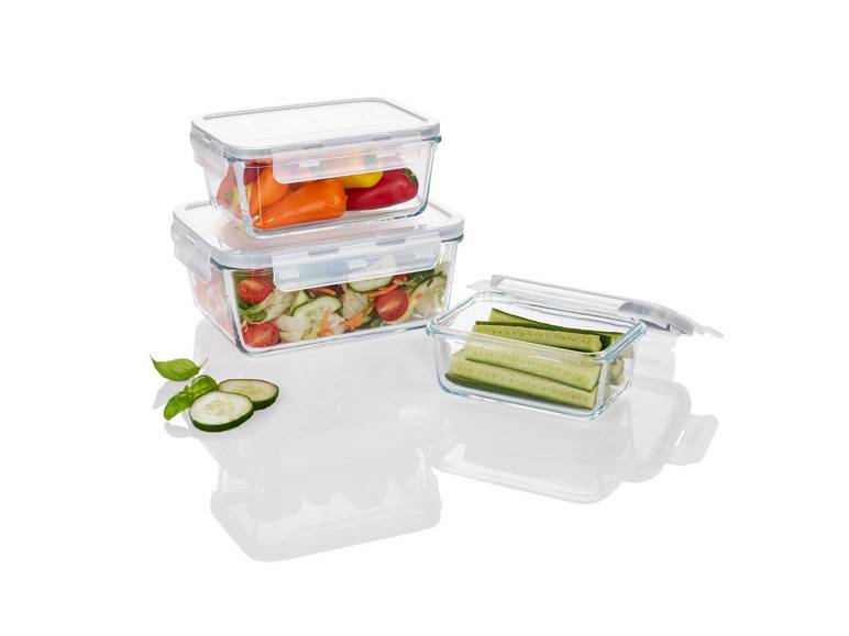 ERNESTO® Glas-Frischhaltedosen, 3-teilig Bestseller