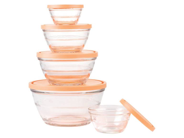 ERNESTO® Glasschüssel-Set, 5 Stück VIP-Rabatte