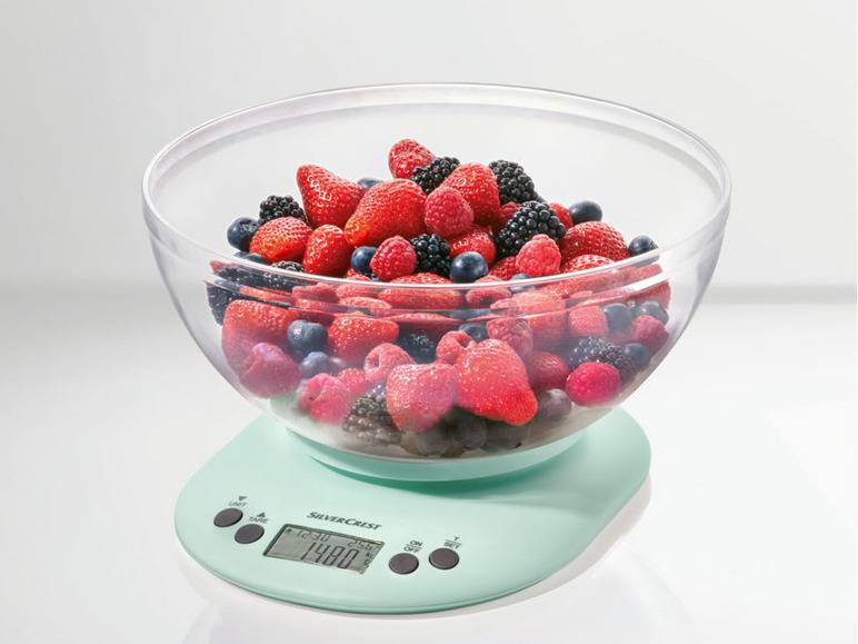SILVERCREST® KITCHEN TOOLS Küchenwaage, mit LC-Display Kostenlose Rückgabe