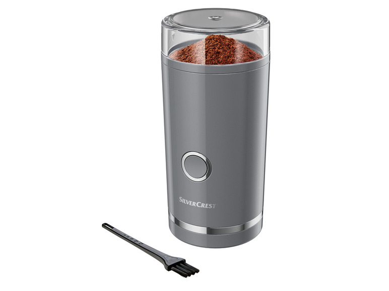 SILVERCREST® KITCHEN TOOLS Elektrische Kaffeemühle »SKMS 180«, inkl. Reinigungspinsel Nur für heute