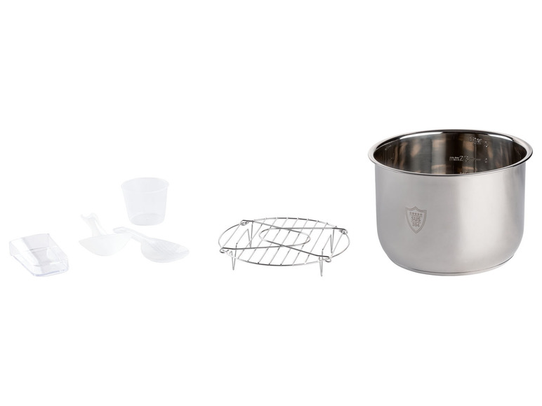 SILVERCREST® KITCHEN TOOLS Multi-Pot Schnellkochtopf »SSM 1000 A2«, 1000 W Riesige Rabatte