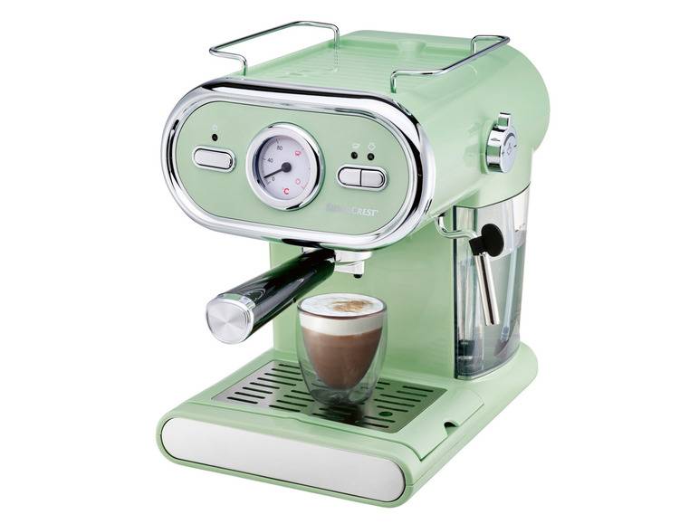 SILVERCREST® KITCHEN TOOLS Espressomaschine »SEM 1100 E1«, mint, 1100 W zollfrei