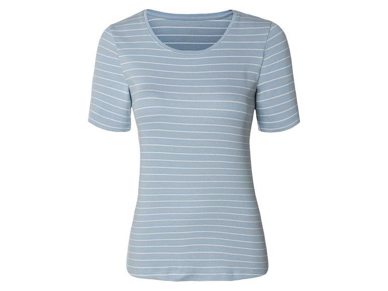 esmara® Damen Umstands-T-Shirts, 2 Stück, in modischer Ripp-Qualität Neueste Mode