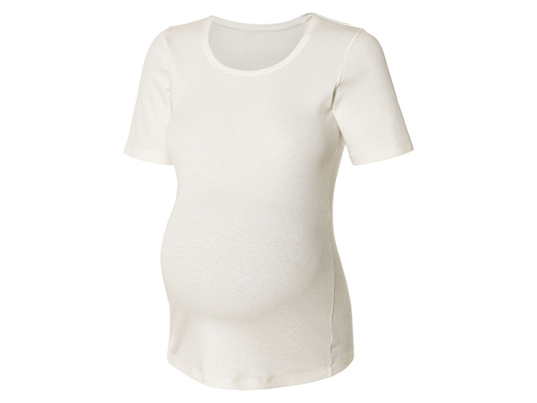 esmara® Damen Umstands-T-Shirts, 2 Stück, in modischer Ripp-Qualität Neueste Mode