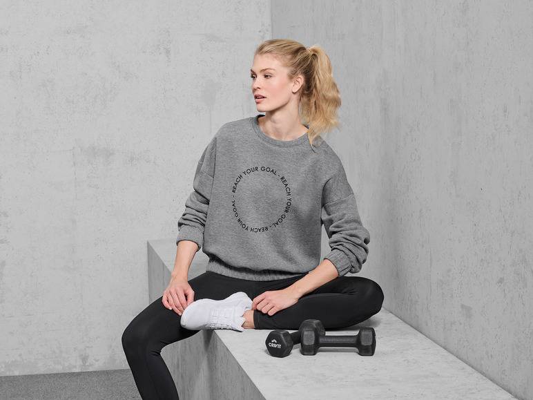 CRIVIT Damen Sweatpullover, modisch kurz geschnitten Online Outlet