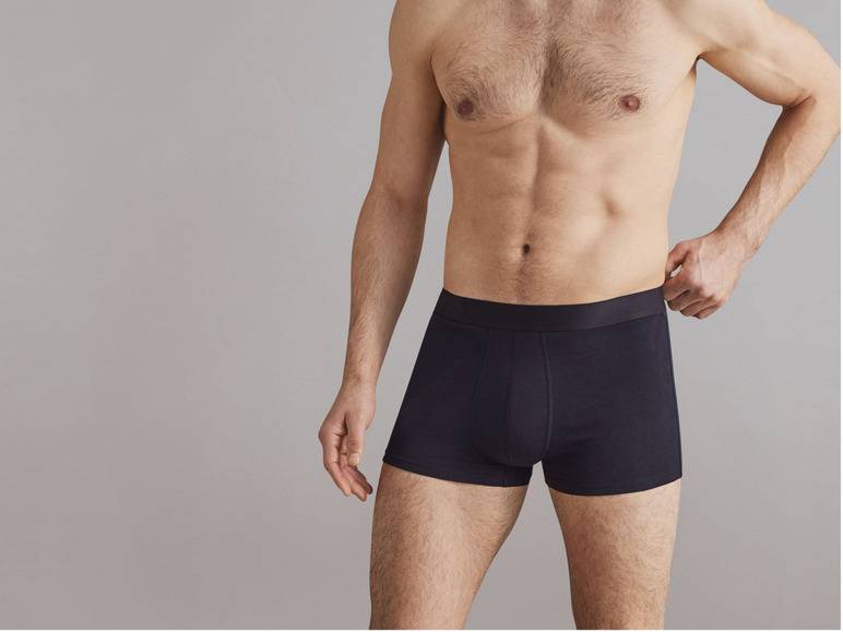 LIVERGY® Herren Boxer, 3 Stück, mit hohem Baumwollanteil Blitzangebot
