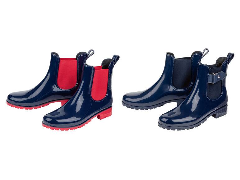 esmara® Damen Regenstiefelette, mit seitlichen Gummizügen Neuheiten
