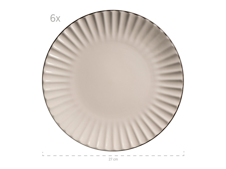 MÄSER Geschirr-Set »Osita«, 18-teilig, beige Fabrikverkauf