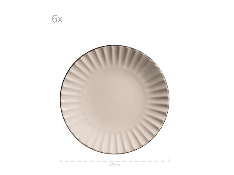 MÄSER Geschirr-Set »Osita«, 18-teilig, beige Fabrikverkauf