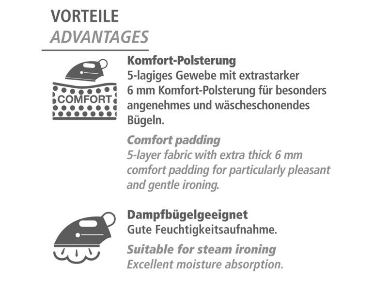 Wenko Bügeldecke »Air Comfort«, dampfbügelgeeignet Flash Sale