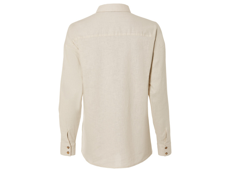 esmara® Damen Leinenbluse, leger geschnitten Neuheiten