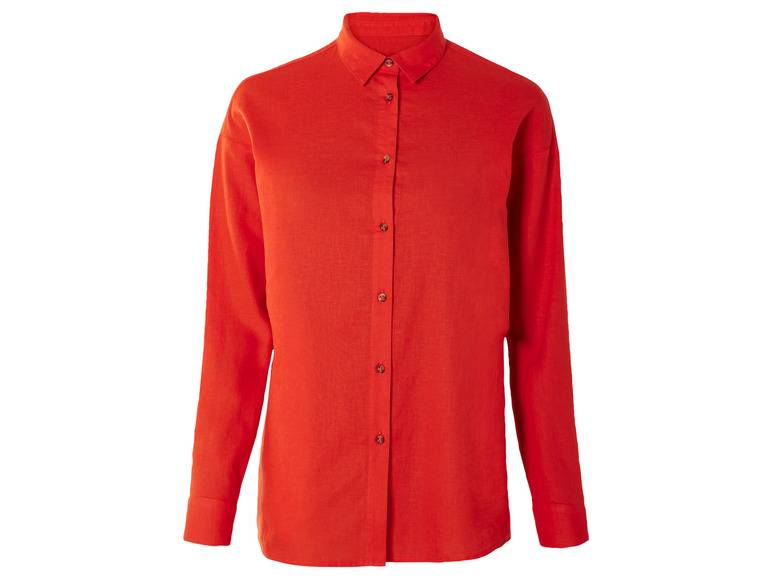 esmara® Damen Leinenbluse, leger geschnitten Neuheiten