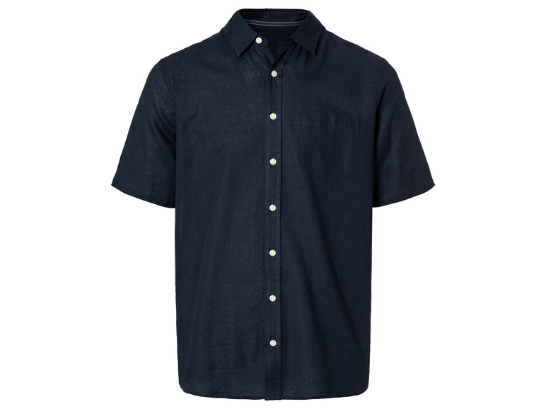 LIVERGY® Herren Leinenhemd, Regular Fit Letzter Tag