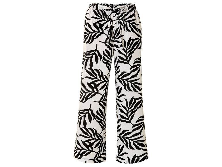 esmara® Damen Leinenhose mit normaler Leibhöhe Bis zu 65% Rabatt