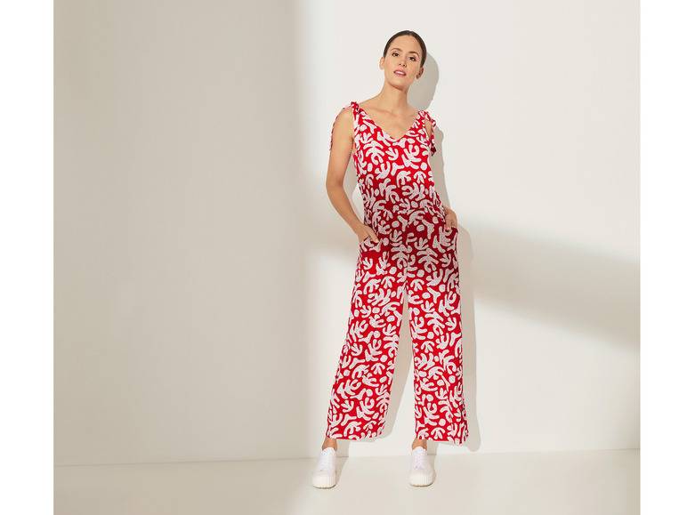 esmara® Damen Jumpsuit mit V-Ausschnitt Bis zu 55% Rabatt