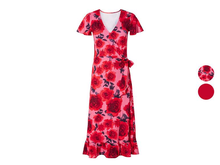 esmara® Damen Wickelkleid mit verspielten Volants Discount Store für neue Produkte