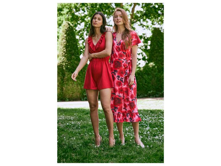 esmara® Damen Wickelkleid mit verspielten Volants Discount Store für neue Produkte