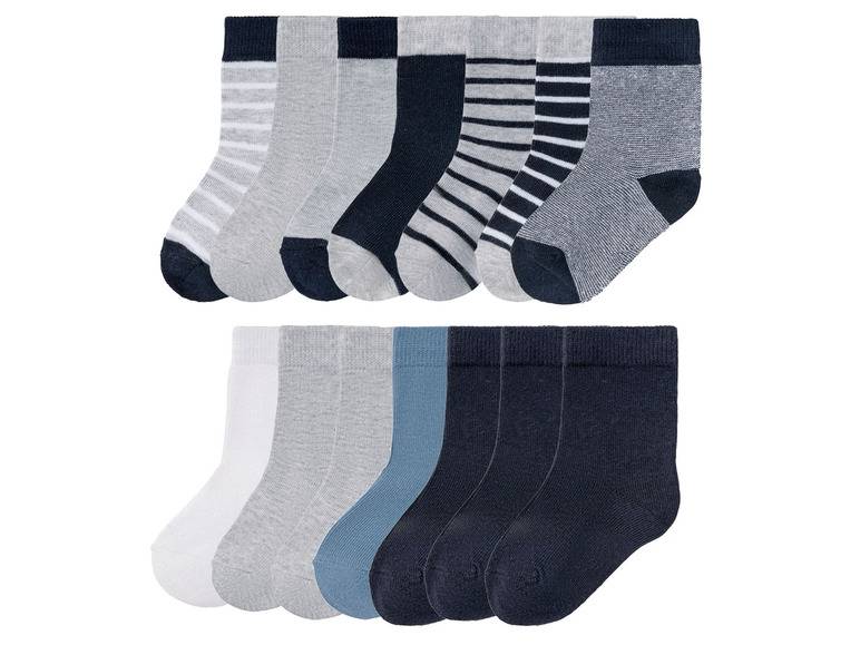 lupilu® Kleinkinder Socken, 7 Paar, mit Bio-Baumwolle Speichern exportieren